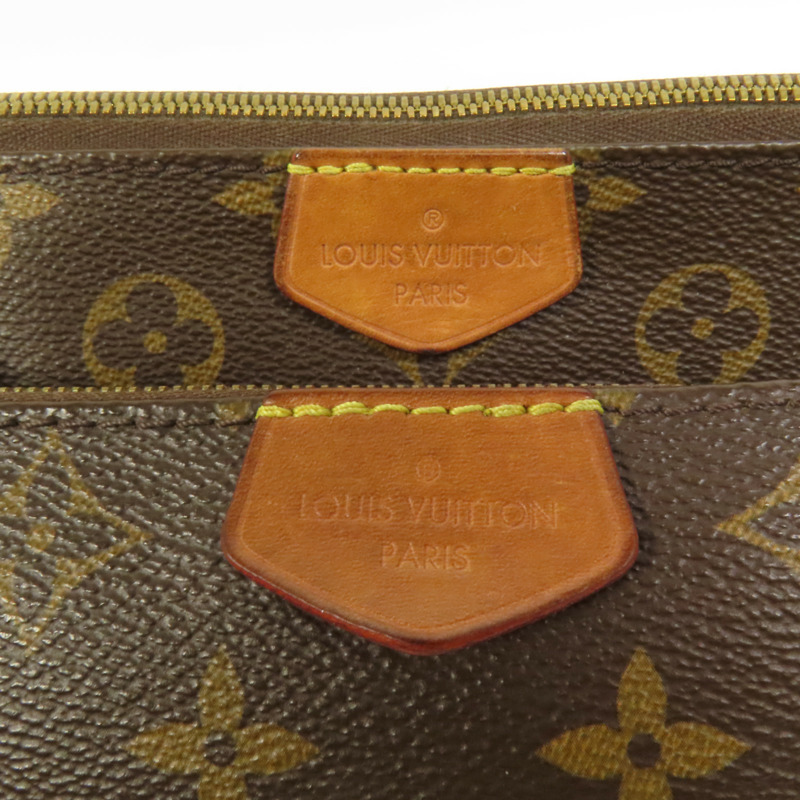LOUIS VUITTON Monogram Multi Pochette Accessoires金扣肩背袋-8
