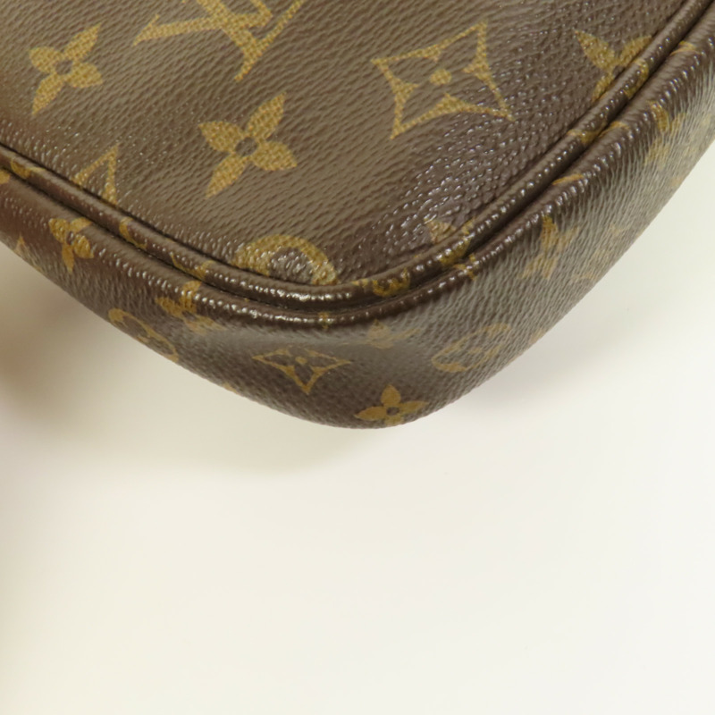 LOUIS VUITTON Monogram Multi Pochette Accessoires金扣肩背袋-14
