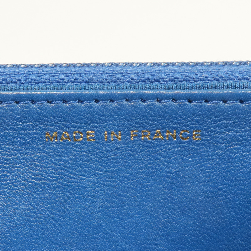 CHANEL 羊皮皮革WOC Wallet On Chain金扣鏈帶肩背袋-13