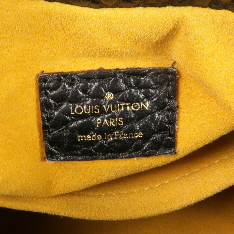 LOUIS VUITTON Monogram Denim Slightly金扣肩背袋-10
