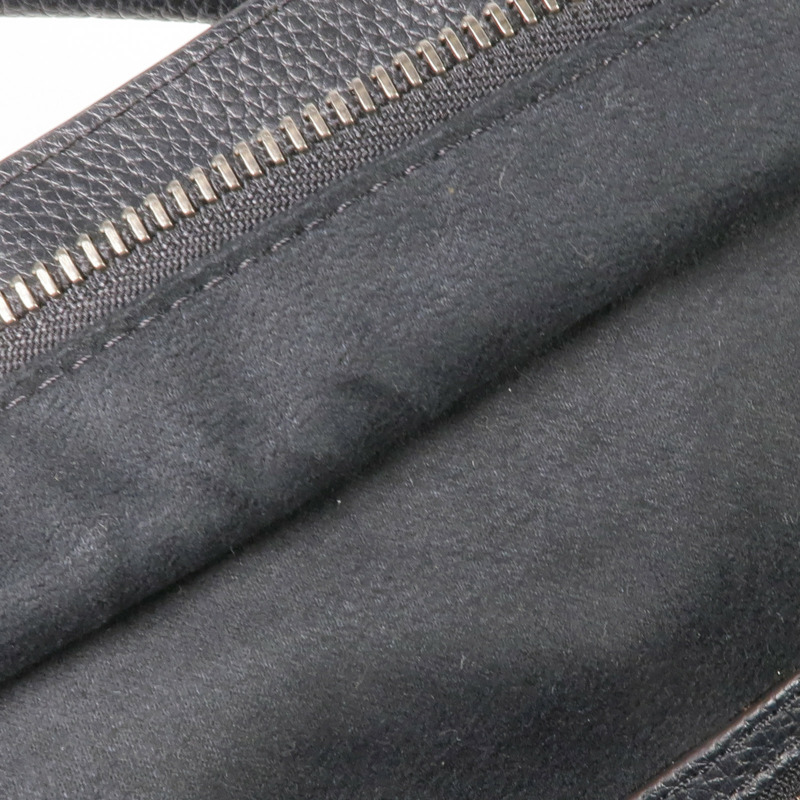 CELINE 牛皮皮革Mini Luggage銀扣手挽袋-15