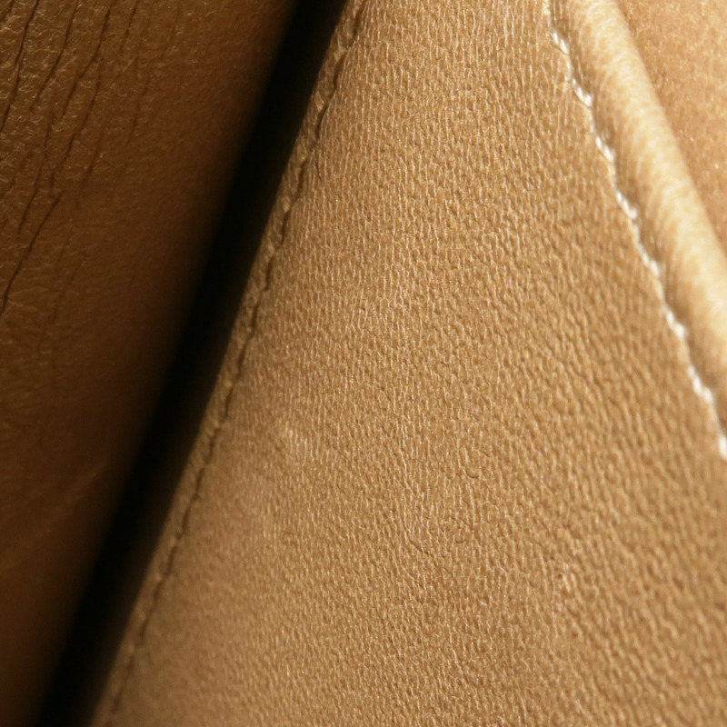 CHANEL 牛皮皮革Chain Shoulder金扣肩背袋-15