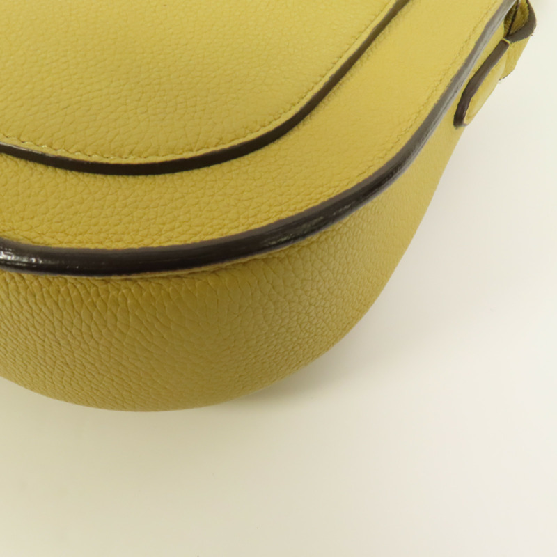 CELINE 牛皮皮革Trotteur金扣肩背袋-15