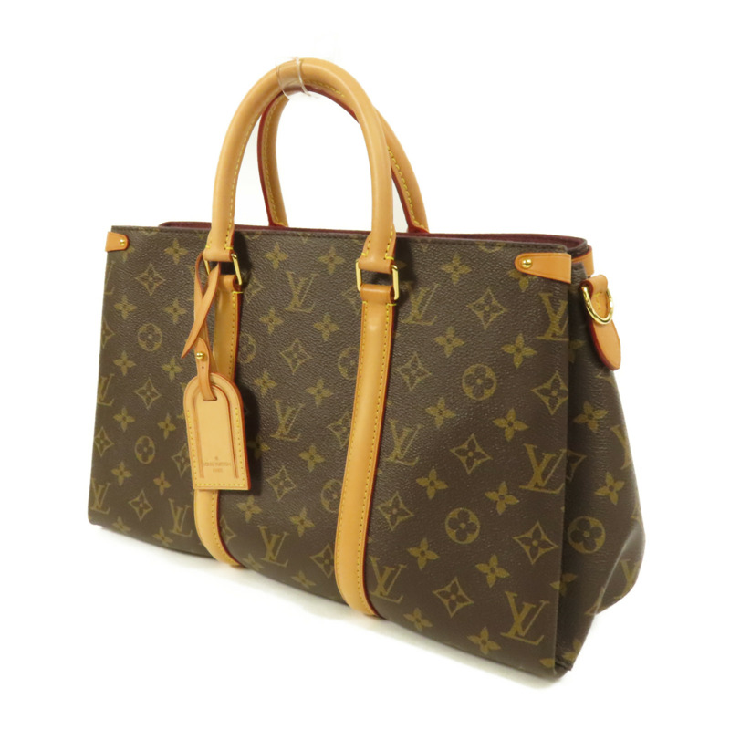 LOUIS VUITTON Monogram Soufflot MM金扣手挽肩背兩用袋-2