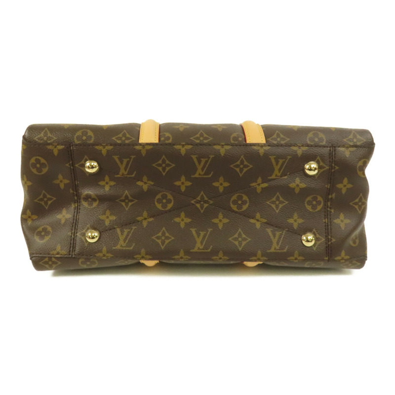 LOUIS VUITTON Monogram Soufflot MM金扣手挽肩背兩用袋-3