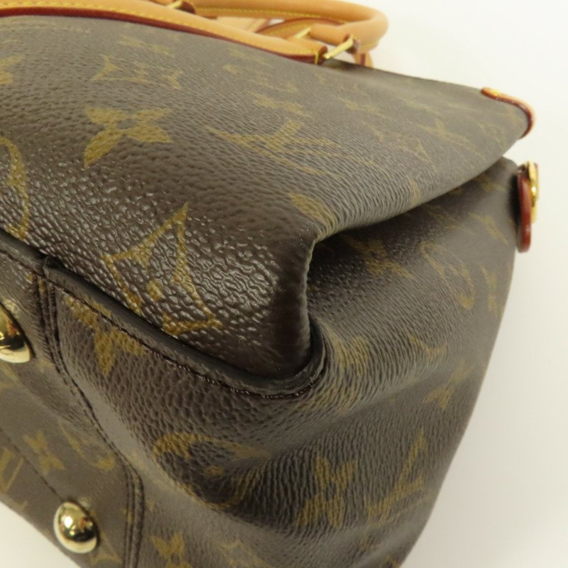 LOUIS VUITTON Monogram Soufflot MM金扣手挽肩背兩用袋-12