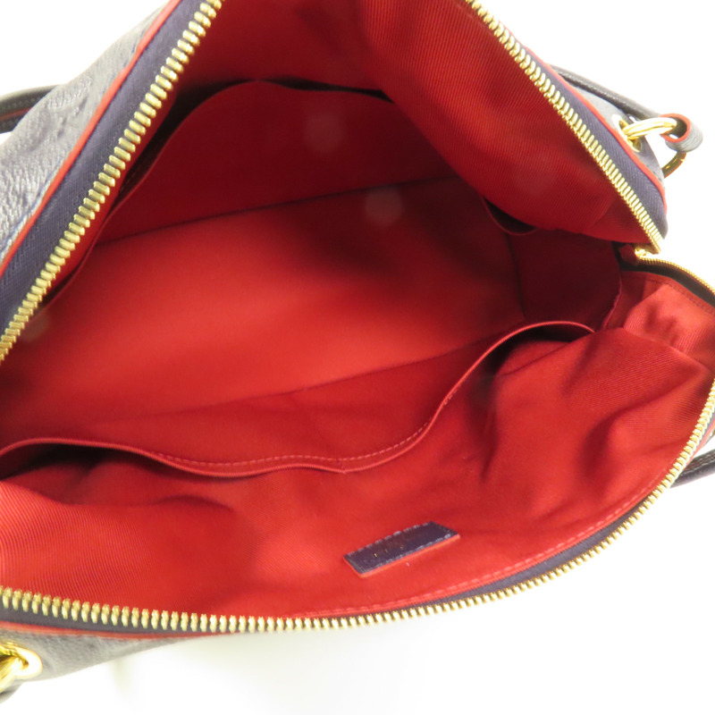 LOUIS VUITTON Monogram Empreinte Ponthieu PM金扣手挽肩背兩用袋-10