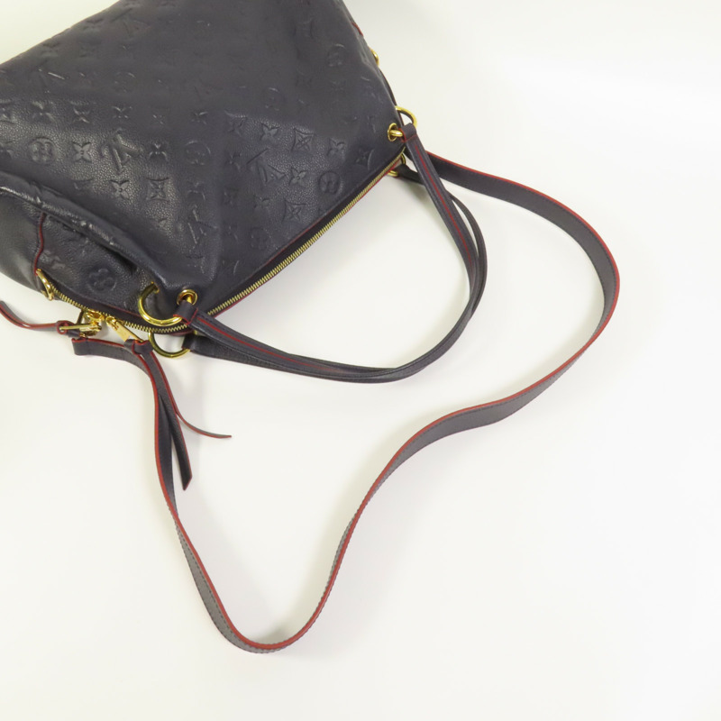 LOUIS VUITTON Monogram Empreinte Ponthieu PM金扣手挽肩背兩用袋-4