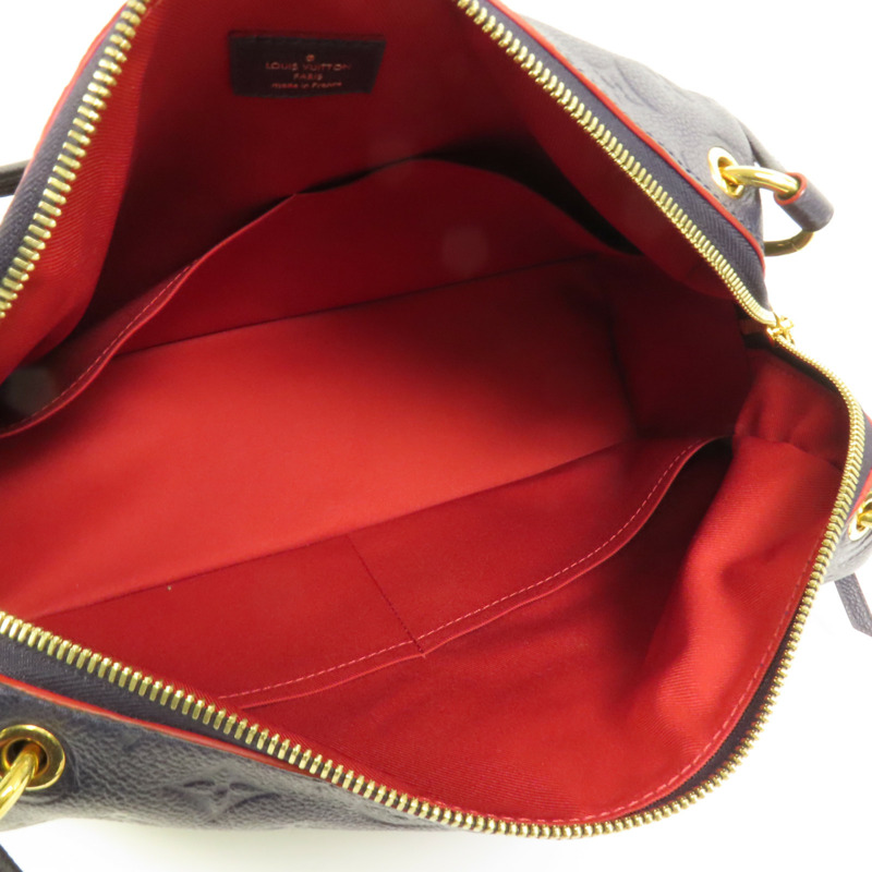 LOUIS VUITTON Monogram Empreinte Ponthieu PM金扣手挽肩背兩用袋-9