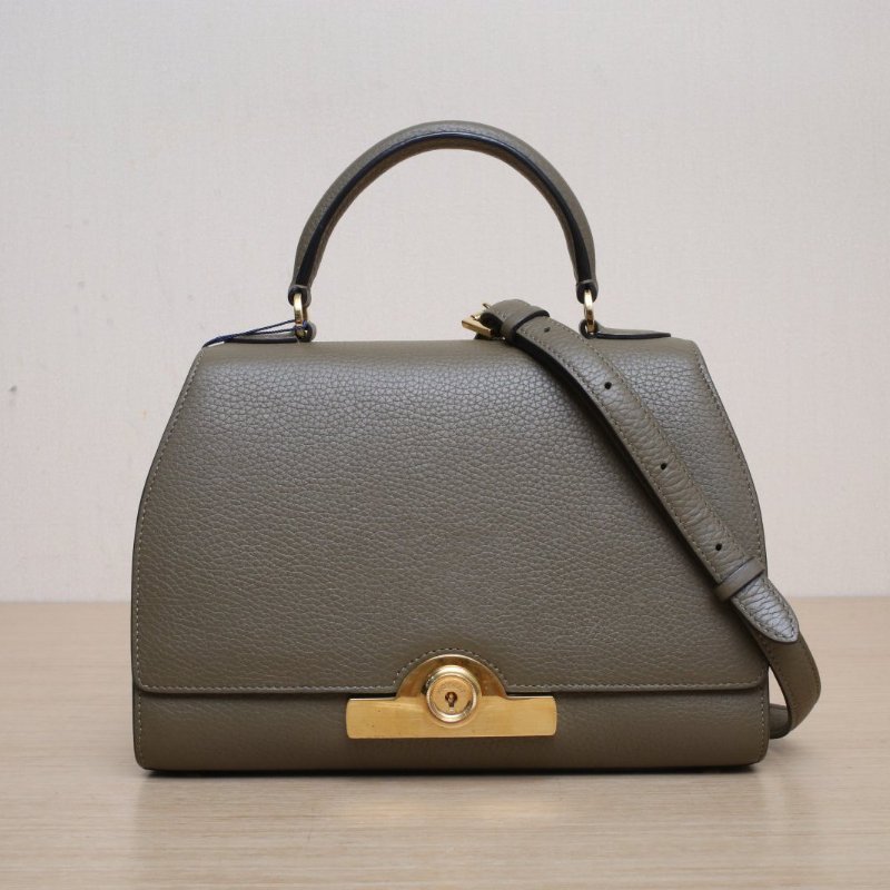 MOYNAT RejanePetite26灰色牛皮肩背包-0
