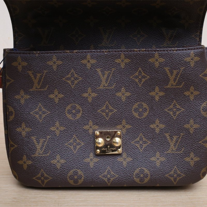 LOUIS VUITTON MetisPochette郵差包老花PVC金扣2021肩背包-2