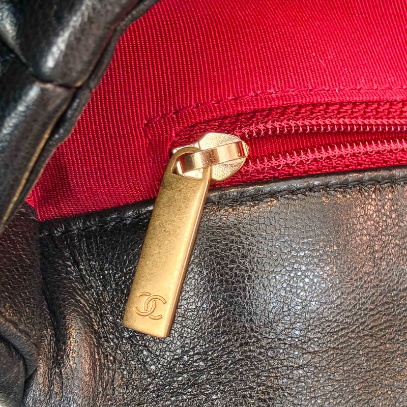 Chanel 香奈兒 19bag 黑色羊皮小號單肩包斜挎包 30開有卡2020年-13