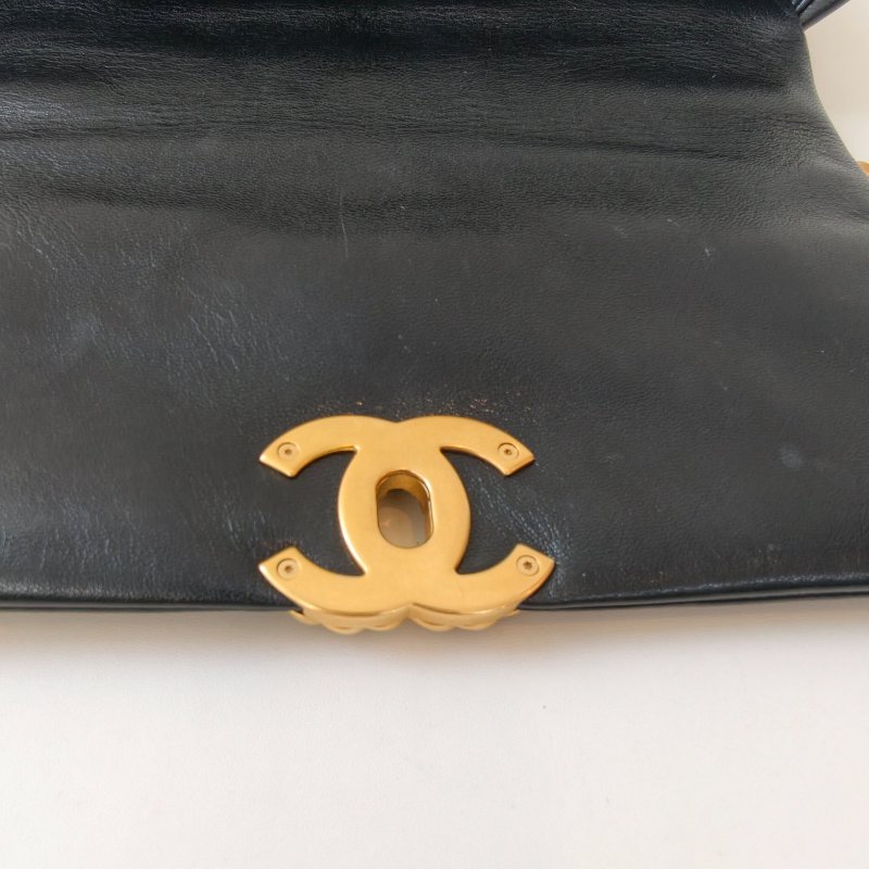 Chanel 香奈兒 19bag 黑色羊皮小號單肩包斜挎包 30開有卡2020年-22