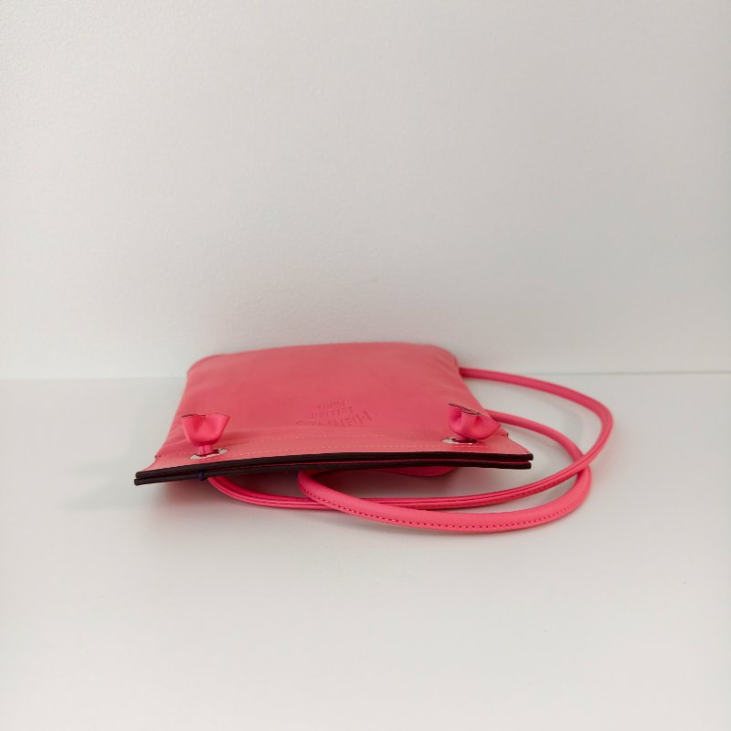 Hermes 愛馬仕 迷你唇膏粉swift牛皮斜挎包 C刻-2