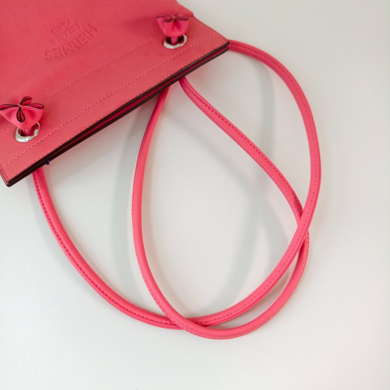 Hermes 愛馬仕 迷你唇膏粉swift牛皮斜挎包 C刻-4