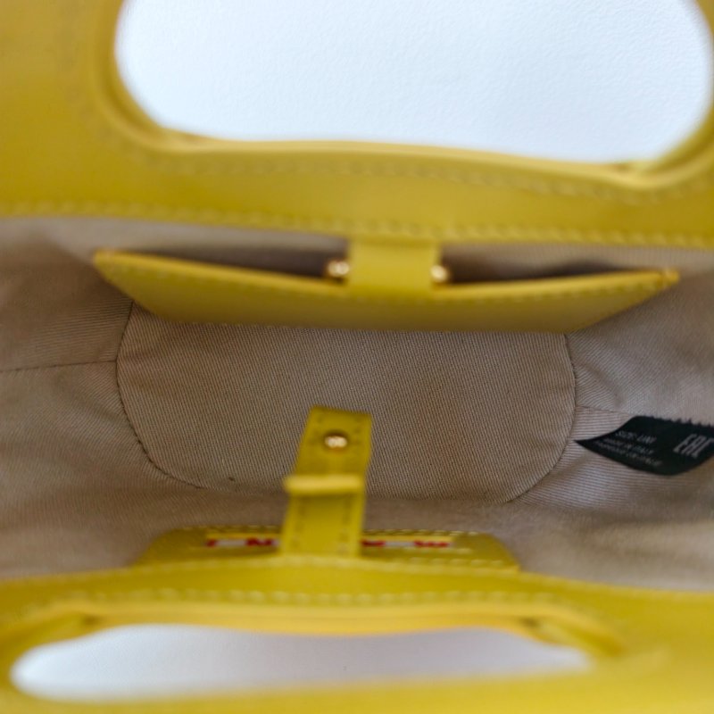 Marni 瑪尼Tropicalia 米色草編織刺繡斜挎包-4