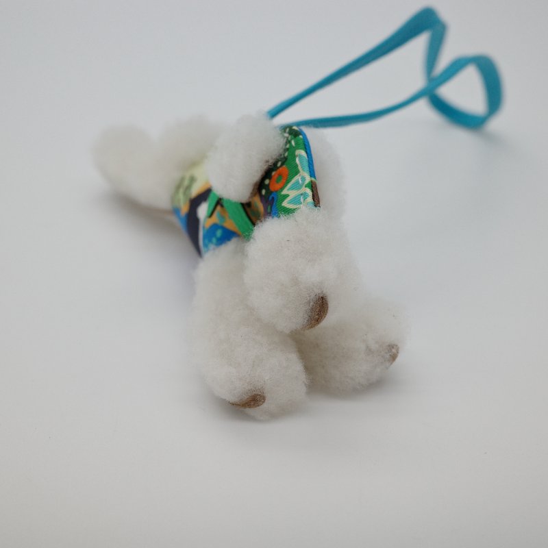 Hermès 愛馬仕 Budy 羊毛狐狸梗 狗狗 掛件-4