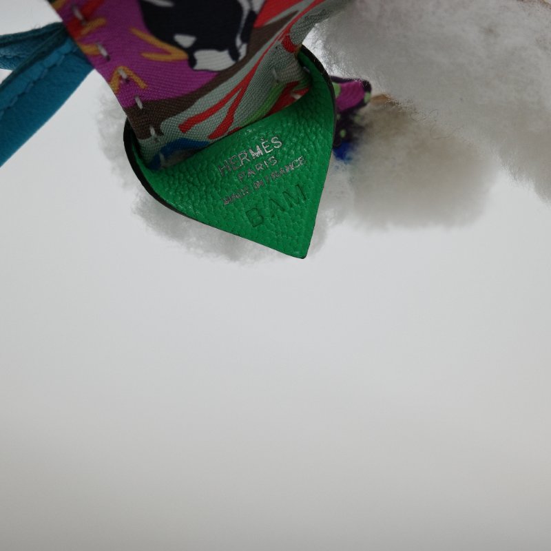 Hermès 愛馬仕 Budy 羊毛狐狸梗 狗狗 掛件-6