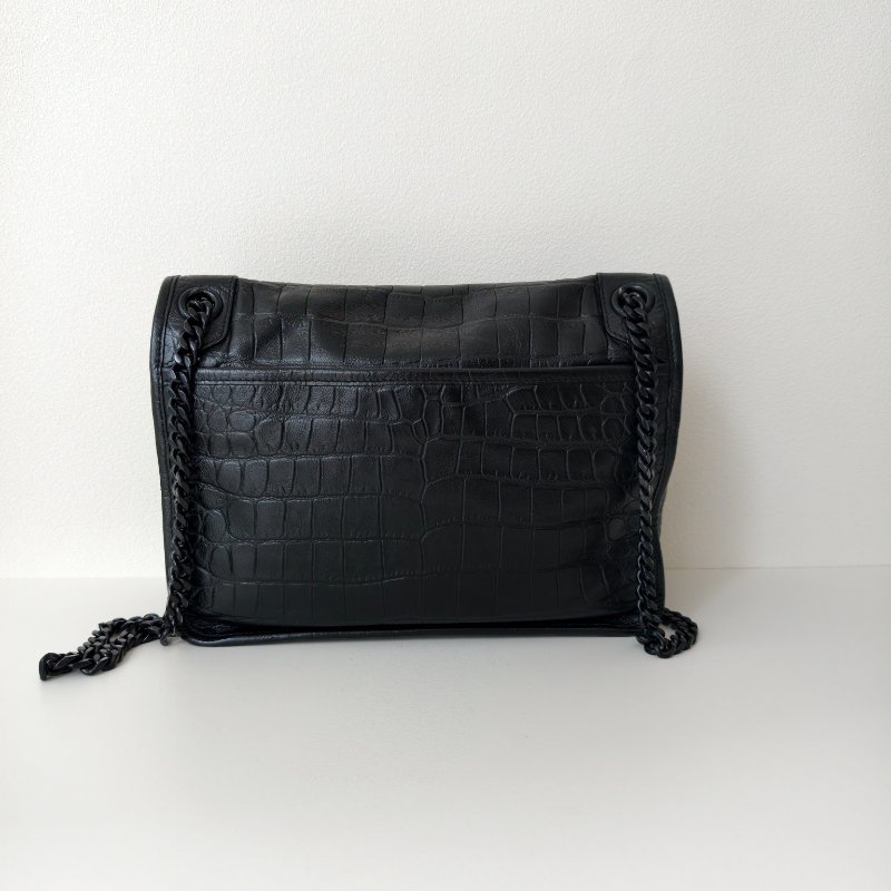 Saint laurent 聖羅蘭 NIKI系列牛皮革壓紋斜挎包-2