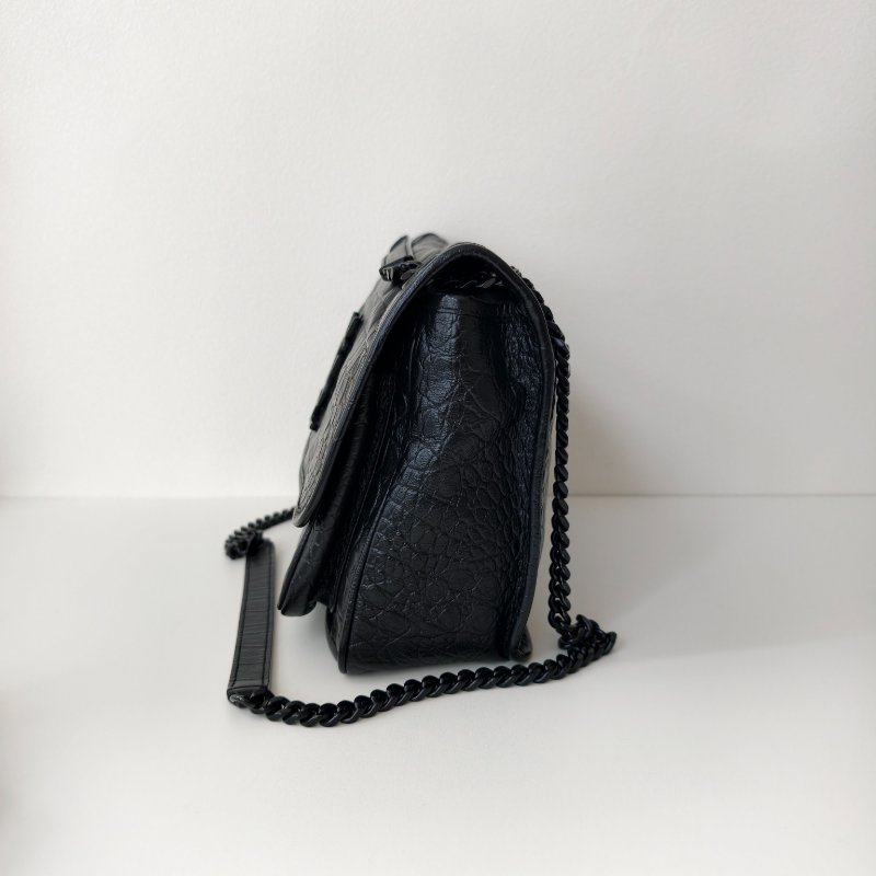 Saint laurent 聖羅蘭 NIKI系列牛皮革壓紋斜挎包-3