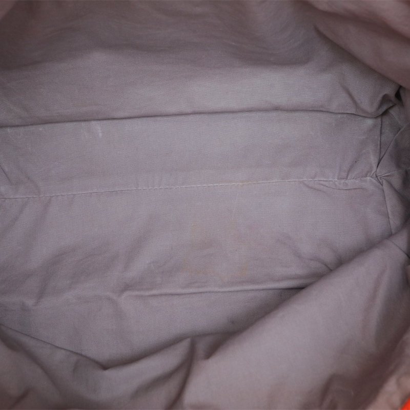 BOTTEGA VENETA 橘色羊皮編織菜籃子單肩包肩背包-2