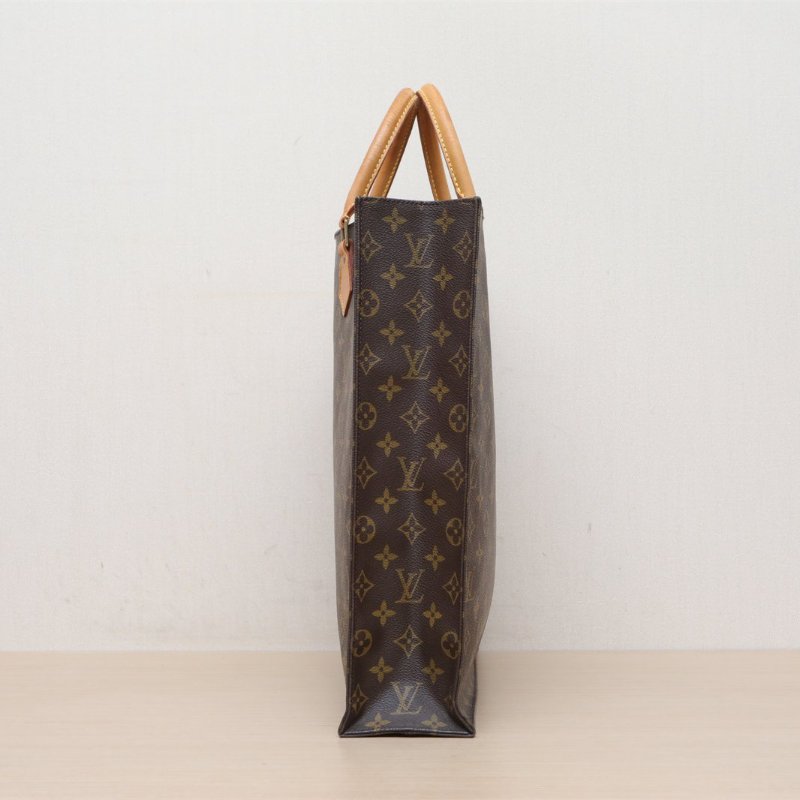 LOUIS VUITTON 老花PVC2001中古大號琴譜包肩背包-4