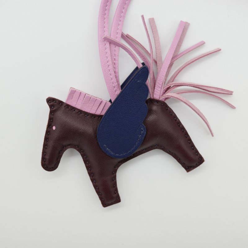 Hermès 愛馬仕Rodeo 小羊皮 小飛馬吊飾 Z刻-2