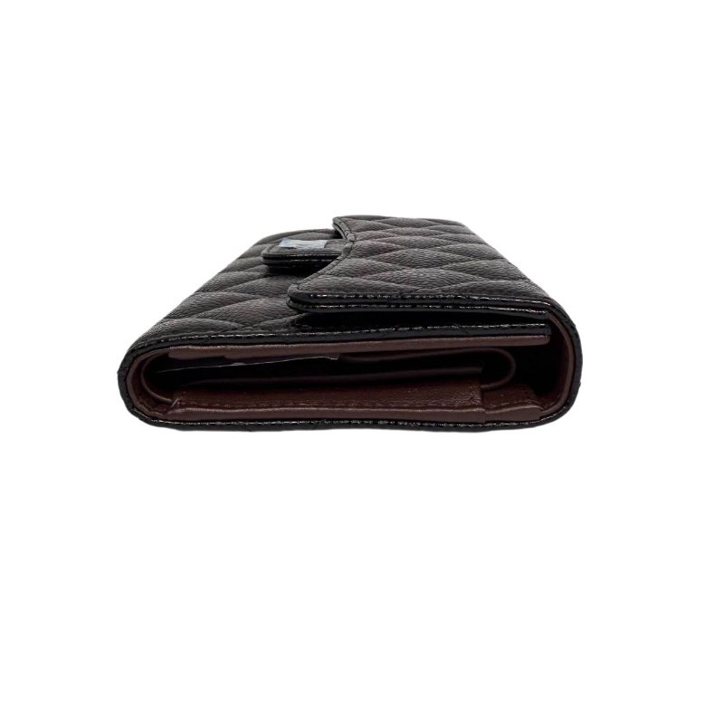 [ 1907］香奈兒 Chanel Wallet 黑金(荔枝皮) 長款-3