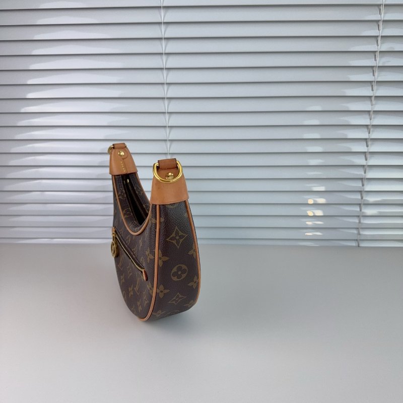 LV 路易威登 豌豆包 /月亮包 晶片 98新-4