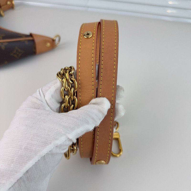 LV 路易威登 豌豆包 /月亮包 晶片 98新-8