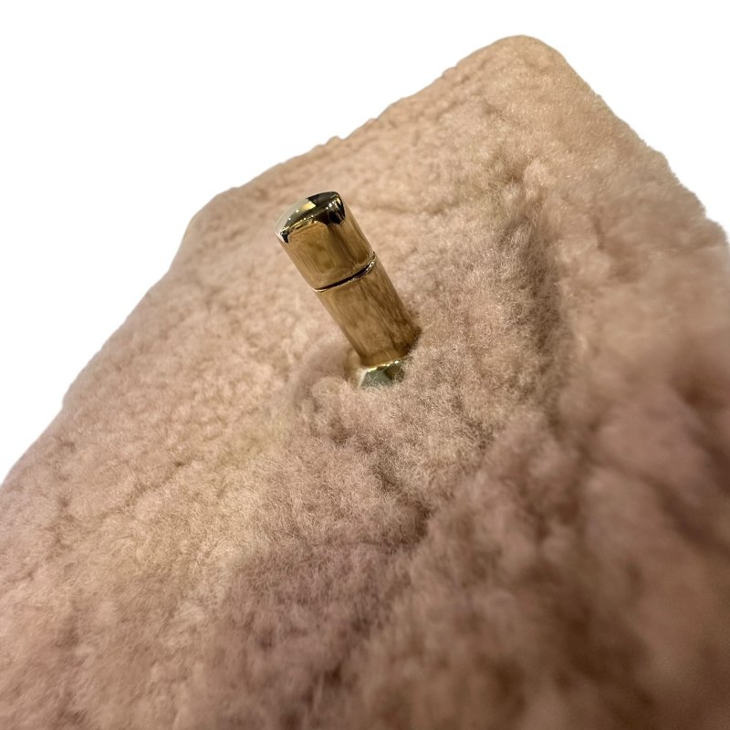 【美收精品】CHANEL藍粉黃毛毛CF 4-495-19