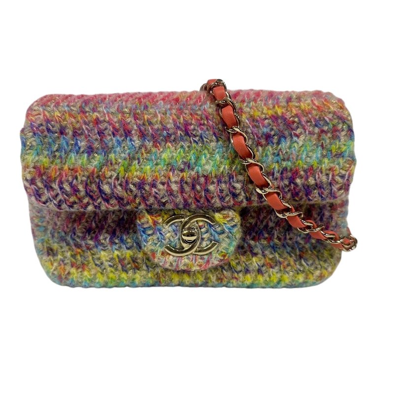 【美收精品】CHANEL彩色針織CF 4-500-0