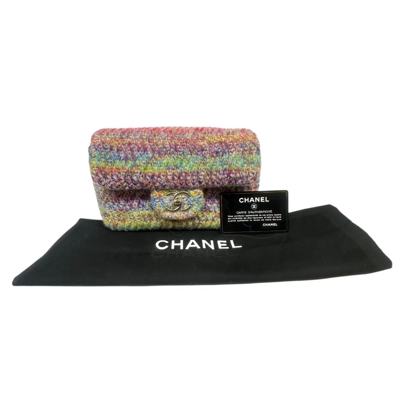 【美收精品】CHANEL彩色針織CF 4-500-7