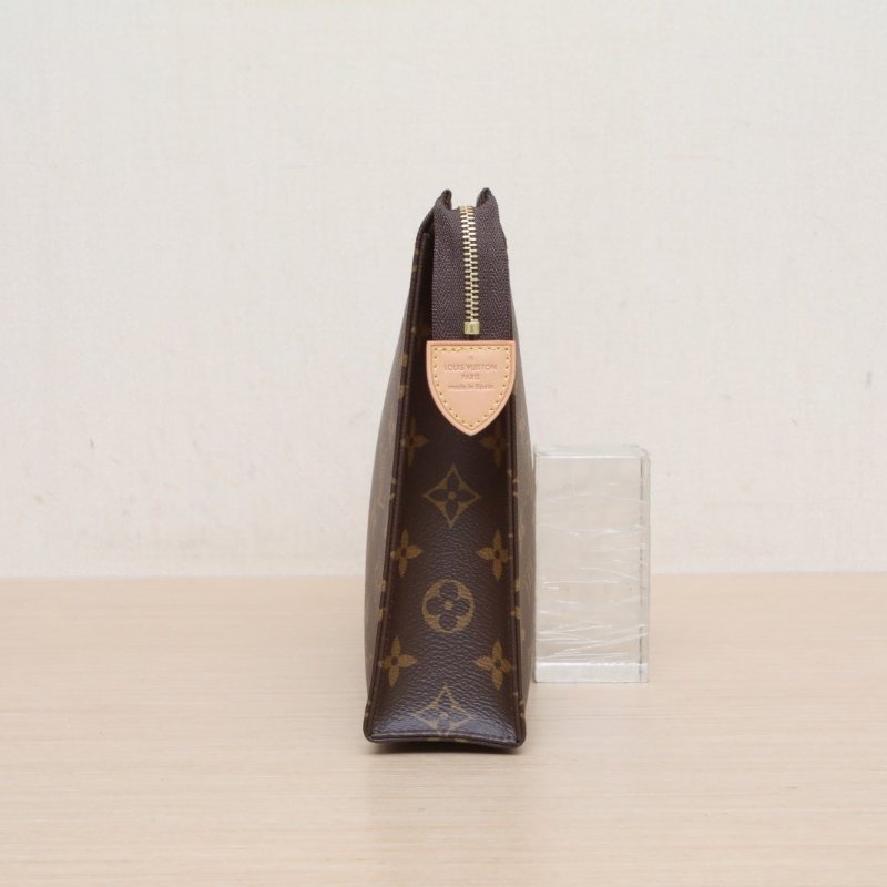 LOUIS VUITTON PocheToilette26號洗漱包老花PVC2021肩背包-3