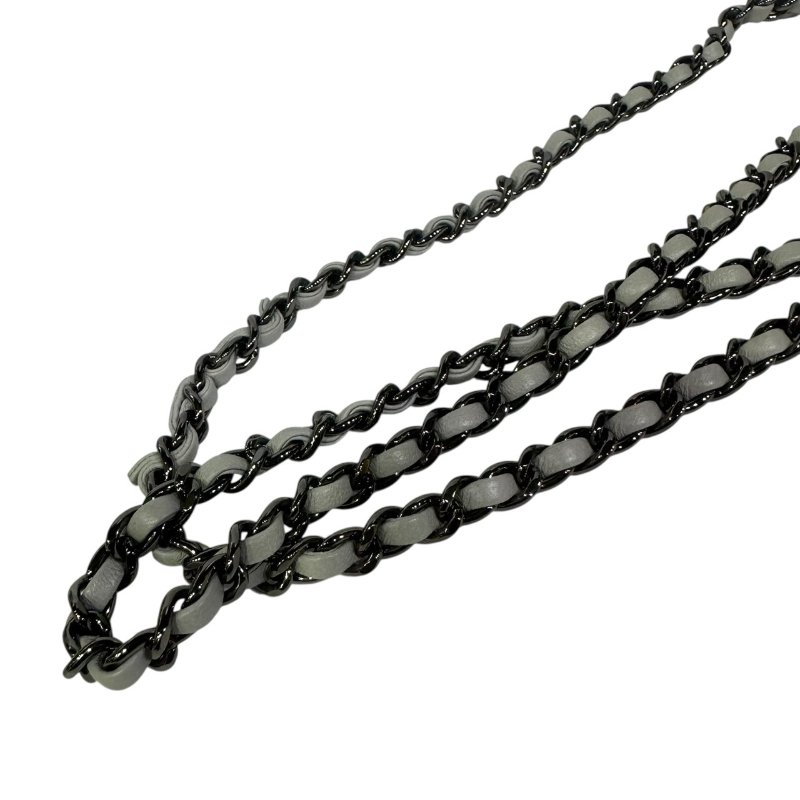 【美收精品】CHANEL藍銀色亮片CF 4-478-15