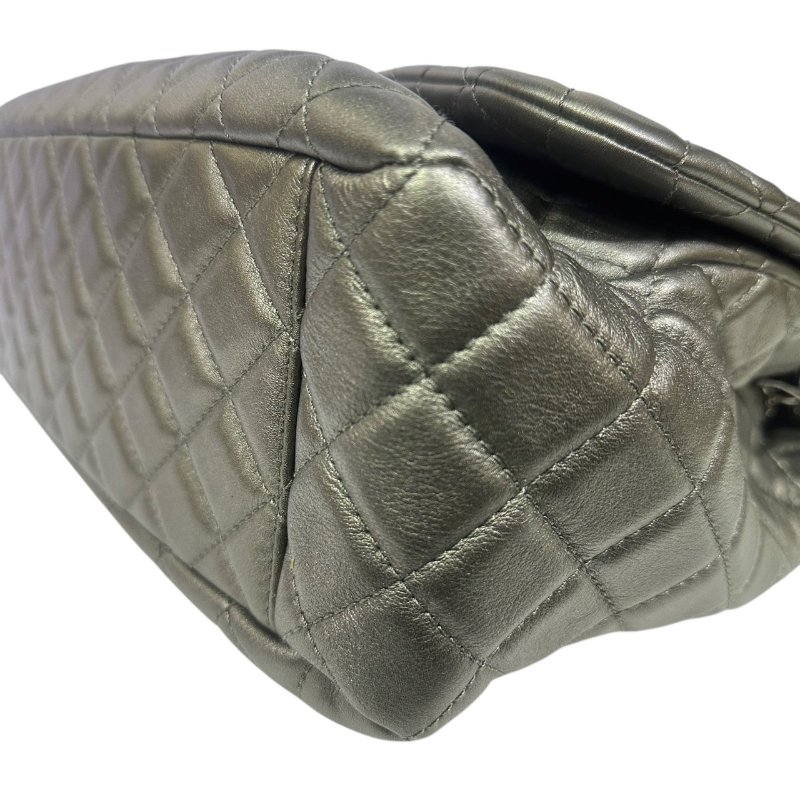 【美收精品】CHANEL深灰色大號CF 4-493-10