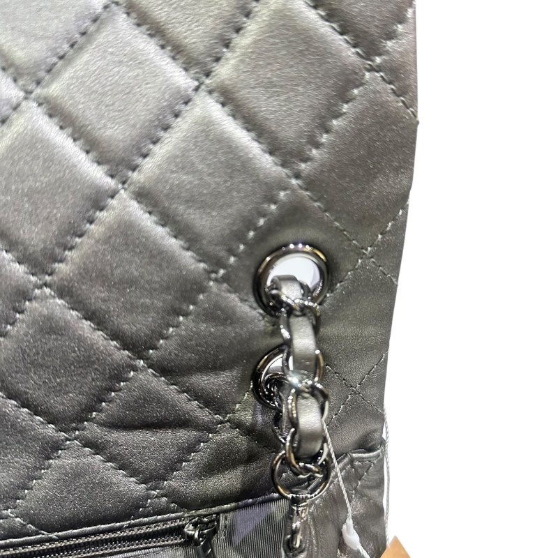 【美收精品】CHANEL深灰色大號CF 4-493-12