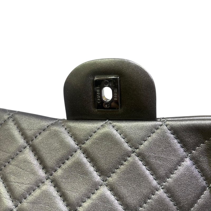 【美收精品】CHANEL深灰色大號CF 4-493-13