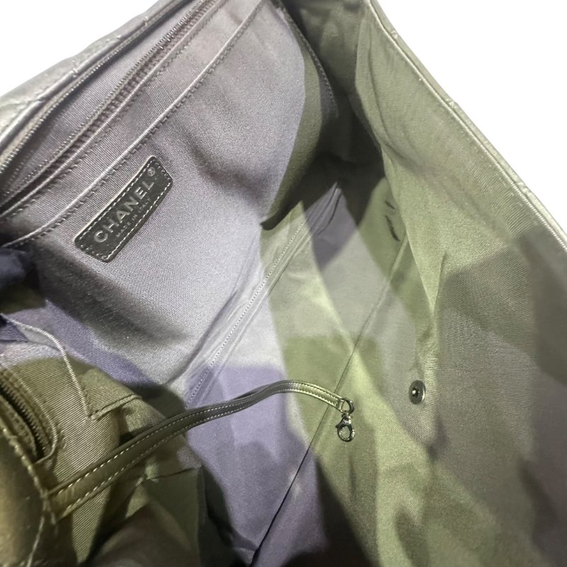 【美收精品】CHANEL深灰色大號CF 4-493-14