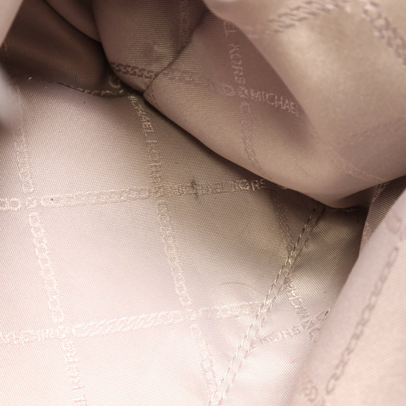 Michael Kors 皮革Top-Zip Satchel銀扣手挽肩背兩用袋-14