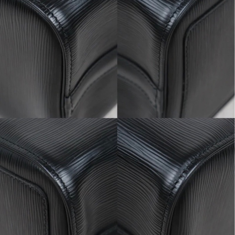 「JL精品代購」9新 Lv speedy 黑色水波紋 波士頓包-7