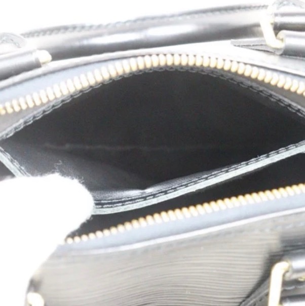 「JL精品代購」9新 Lv speedy 黑色水波紋 波士頓包-9