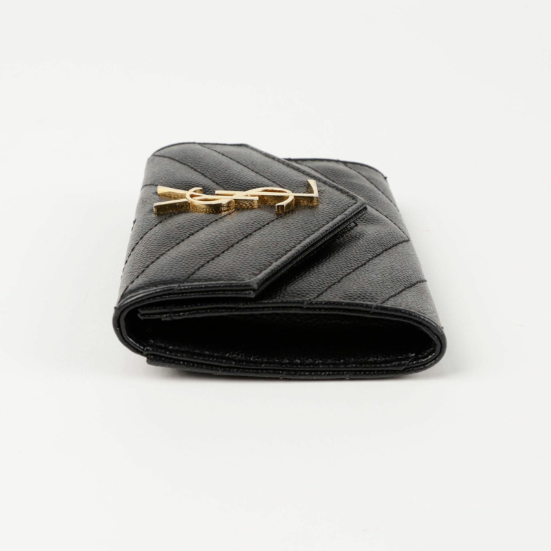 SAINT LAURENT Monogram Card Case Wallet 414404-2