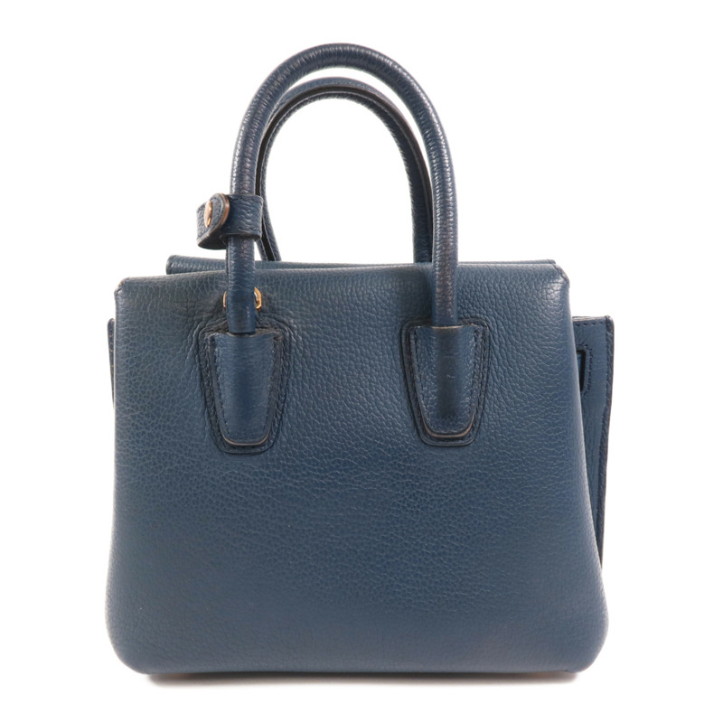 MCM 牛皮皮革2 Way Shoulder金扣手挽肩背兩用袋-1