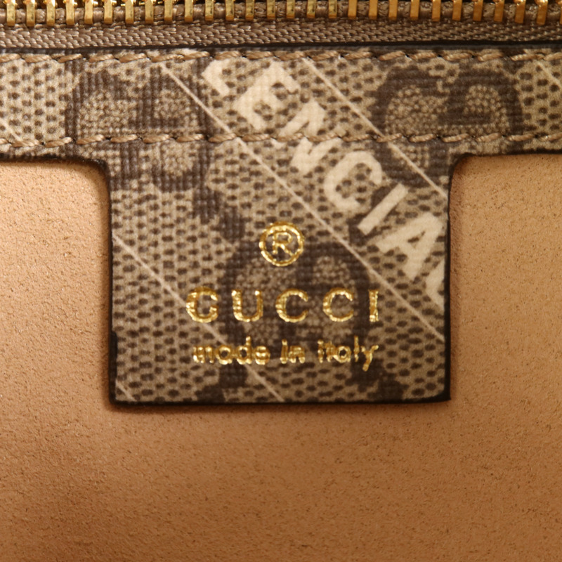 GUCCI 塗層帆布Gucci x Balenciaga Jackie 1961金扣手挽肩背兩用袋-5