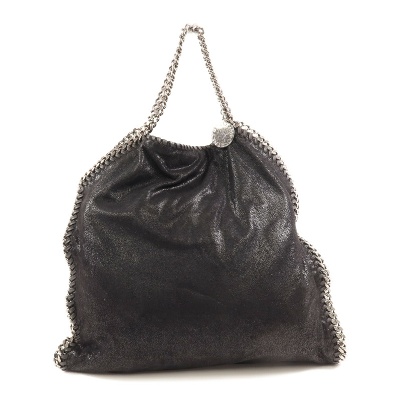 Stella McCartney 聚酯纖維2 Way Shoulder Bag銀扣手挽肩背兩用袋-1