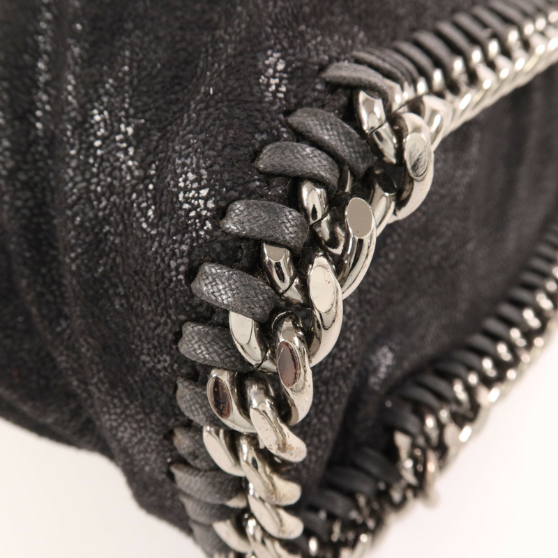 Stella McCartney 聚酯纖維2 Way Shoulder Bag銀扣手挽肩背兩用袋-5