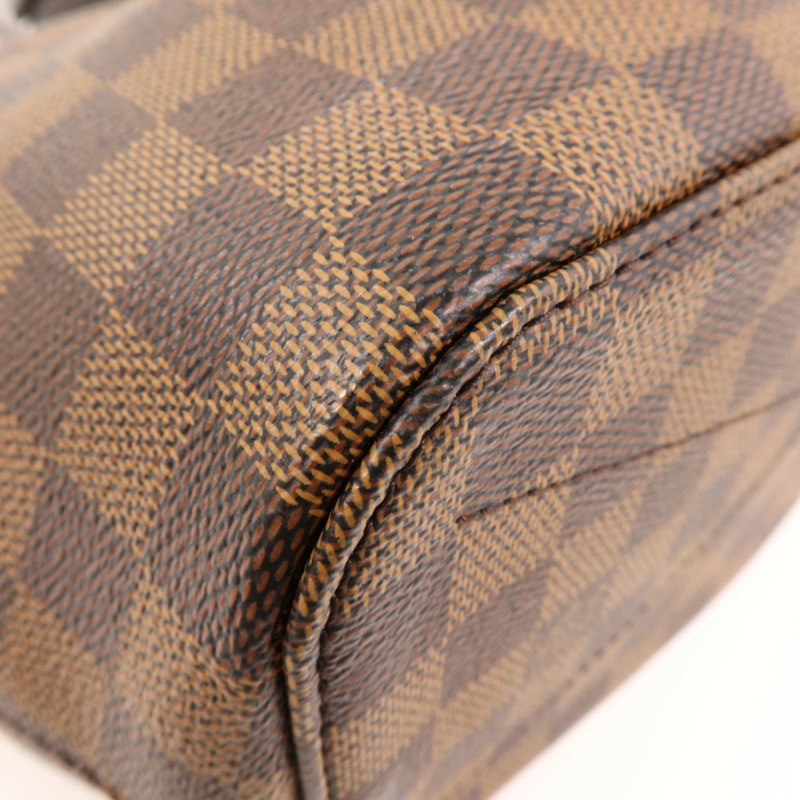 LOUIS VUITTON Damier Siena PM金扣手挽袋-6