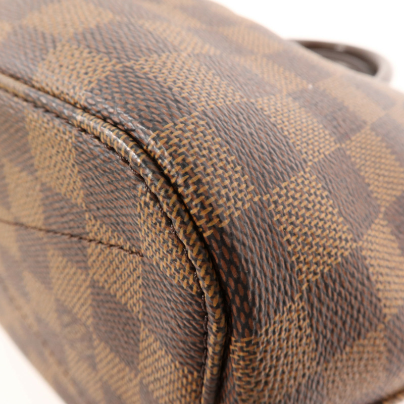 LOUIS VUITTON Damier Siena PM金扣手挽袋-7
