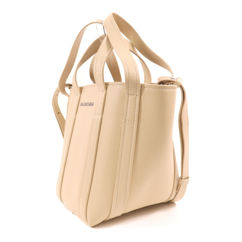 BALENCIAGA 牛皮皮革Everyday XS銀扣手挽肩背兩用袋-2